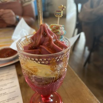 MESHICO Tacos & Tequila - Soft serve margarita - lemon and raspberry with chamoy - Tacos Near Me - Rochester Hills, Michigan MESHICO Tacos & Tequila - Soft serve margarita - lemon and raspberry with chamoy - Tacos Near Me - Rochester Hills, Michigan