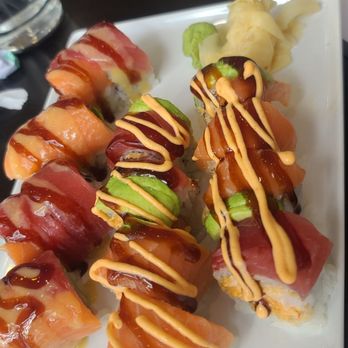 Kiku sushi - Out of control and Lobster rainbow roll - Japanese Near Me - Philadelphia, Pennsylvania Kiku sushi - Out of control and Lobster rainbow roll - Japanese Near Me - Philadelphia, Pennsylvania