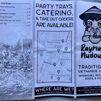 Rayman's Nudough - Menu - Vietnamese Near Me - Oakland, California Rayman's Nudough - Menu - Vietnamese Near Me - Oakland, California