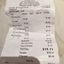 Taxes charged! I will not go to this establishment again. Taxes charged! I will not go to this establishment again.