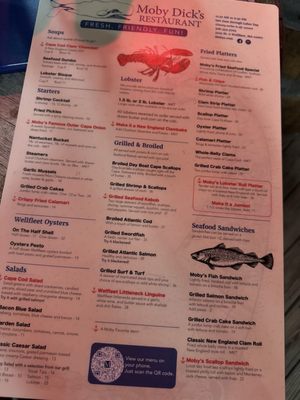 Menu photo 6 Moby Dick's Wellfleet, MA Menu photo 6 Moby Dick's Wellfleet, MA