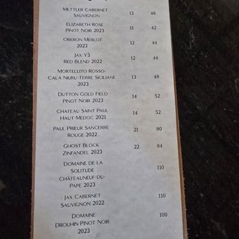The Primary Commons - Wine list - Cocktail Bars Near Me - Nash, Texas The Primary Commons - Wine list - Cocktail Bars Near Me - Nash, Texas