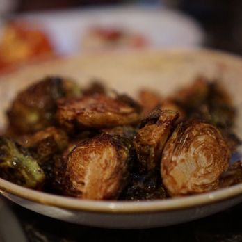 Agora DC - Brussel sprouts with white truffle sauce spread - Mediterranean Near Me - Washington, DC, District of Columbia