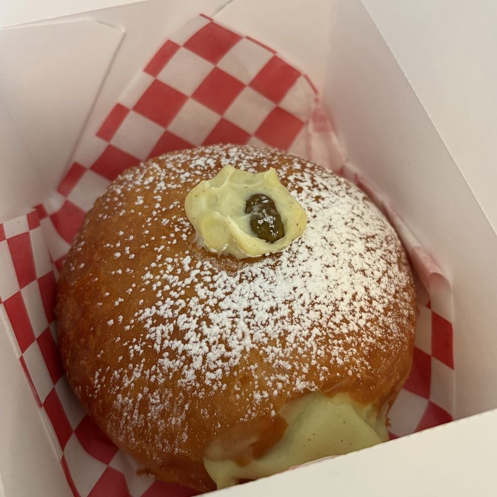 Sebastiano’s - Pistachio Bombolone' - unreal! Just try it - Delis Near Me - Portland, Oregon Sebastiano’s - Pistachio Bombolone' - unreal! Just try it - Delis Near Me - Portland, Oregon