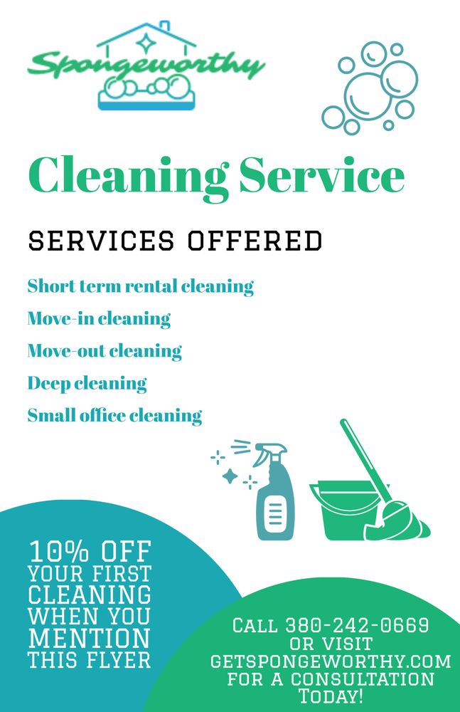 SPONGE WORTHY Westerville, Ohio Office Cleaning Phone Number Yelp