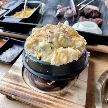 Meet Korean BBQ - Egg soufflé - Barbeque Near Me - Seattle, Washington Meet Korean BBQ - Egg soufflé - Barbeque Near Me - Seattle, Washington