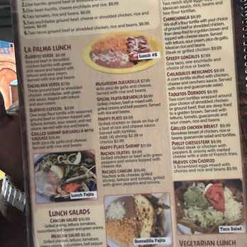 El Cabrito - Menu - Mexican Near Me - Winona, Mississippi