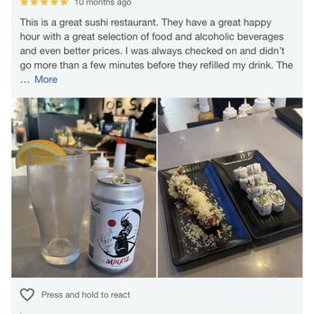 Top Sushi - This is the review BEFORE they were great! Do NOT come. - Sushi Bars Near Me - Tomball, Texas