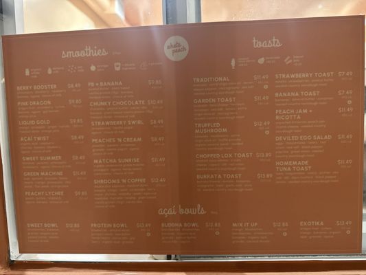 Menu photo 7 Whata Peach Valley Glen, CA