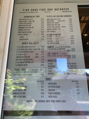 Pine Shed Ribs and Barbecue by null