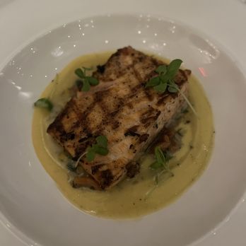 Ostra - Grilled Salmon* - Seafood Near Me - Boston, Massachusetts Ostra - Grilled Salmon* - Seafood Near Me - Boston, Massachusetts