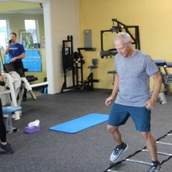 Activation Fitness - Gray hair but great footwork!!