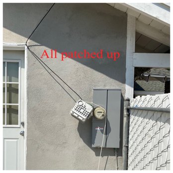 KT Electrical - Stucco patched and painted - Heating & Air Conditioning/HVAC Near Me - Santa Ana, California KT Electrical - Stucco patched and painted - Heating & Air Conditioning/HVAC Near Me - Santa Ana, California