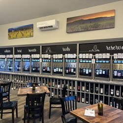 Uva Wine Bar - The wall of wine