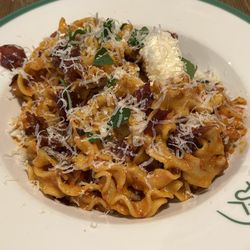 ASK Italian - LUGANICA SAUSAGE & 'NDUJA FRILLY TAGLIATELLE