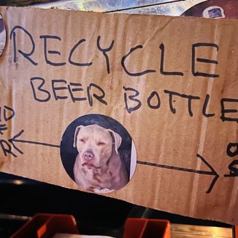 King Pin - Hurrah for recycling glass! - Dive Bars Near Me - New Orleans, Louisiana