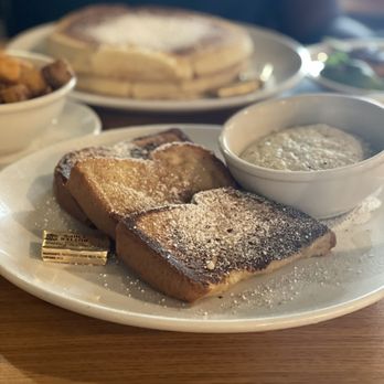 Brick & Spoon Mobile - French Toast with grits - Southern Near Me - Mobile, Alabama