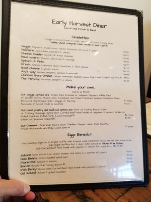 Menu photo 6 Early Harvest Diner Wakefield, MA Menu photo 6 Early Harvest Diner Wakefield, MA
