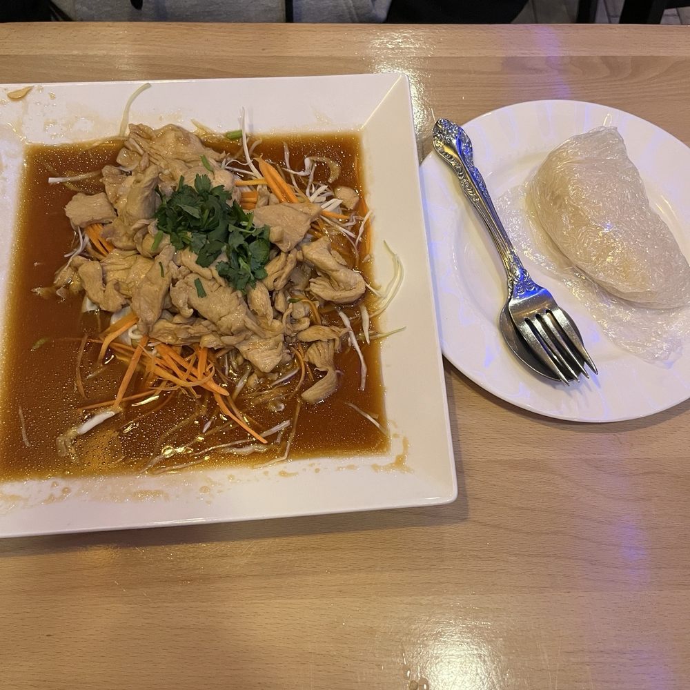 Teriyaki with chicken and sticky rice