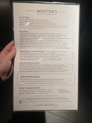 Menu photo 1 Houston's Restaurant Hackensack, NJ