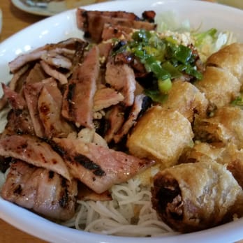Kim Phung Restaurant - Pork & egg roll vermicelli - Vietnamese Near Me - Austin, Texas Kim Phung Restaurant - Pork & egg roll vermicelli - Vietnamese Near Me - Austin, Texas
