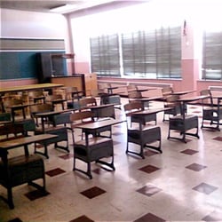 Holy Trinity Elementary School - HTS classroom circa 1958.