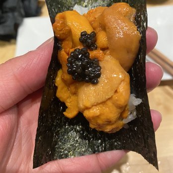 Sugo Hand Roll Bar - The money shot lmao - Sushi Bars Near Me - Seattle, Washington