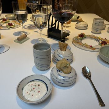 Lasarte - Appetizers!  Tastebuds were astounded - Spanish Near Me - Barcelona, B