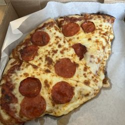 B.C.'s Pizza - 3 slices of pepperoni and cheese pizza