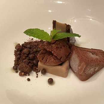 Le Papillon - Butterscotch pudding (I think), so yummy! - French Near Me - San Jose, California
