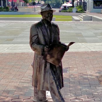 City Market - 06.30.20 Johnny Mercer statue on Ellis Square. "Moon River, wider than a mile: I'm crossin' you in style someday..." - Art Galleries Near Me - Savannah, Georgia City Market - 06.30.20 Johnny Mercer statue on Ellis Square. "Moon River, wider than a mile: I'm crossin' you in style someday..." - Art Galleries Near Me - Savannah, Georgia