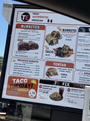 Menu photo 1 Taco Exxpress Fairfield, CA Menu photo 1 Taco Exxpress Fairfield, CA