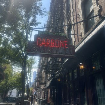 Carbone - The infamous carbone sign - Italian Near Me - New York, New York