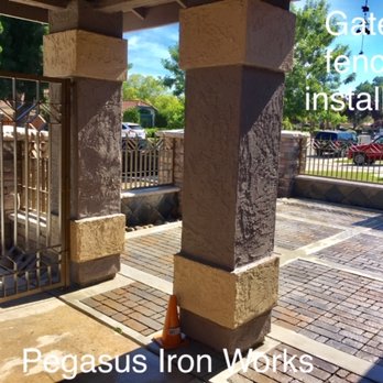 Pegasus Iron Works - Courtyard fence panels - Fences & Gates Near Me Pegasus Iron Works - Courtyard fence panels - Fences & Gates Near Me
