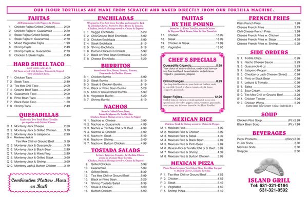 Menu photo 7 Island Grill West Babylon, NY