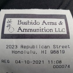 Bushido Arms & Ammunition