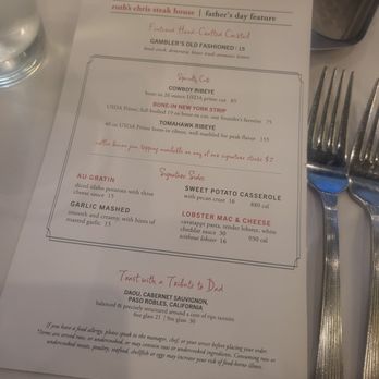Ruth's Chris Steak House - 2024 Father's Day Special - Steakhouses Near Me - Pasadena, California Ruth's Chris Steak House - 2024 Father's Day Special - Steakhouses Near Me - Pasadena, California