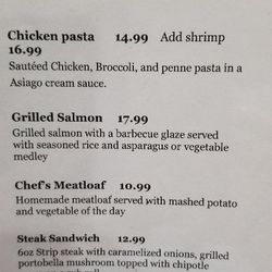 Brass Rail - Dinner