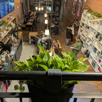 De Fer Coffee - The view from the second floor - the working area. - Coffee & Tea Near Me - Pittsburgh, Pennsylvania