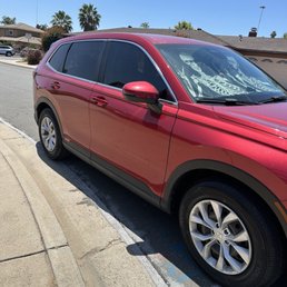 Honda CRV with new tires