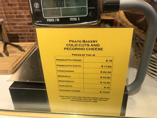 Menu photo 5 Prato Bakery Jersey City, NJ