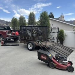 Vazquez & Flores Lawn Care Services - Trash clean up