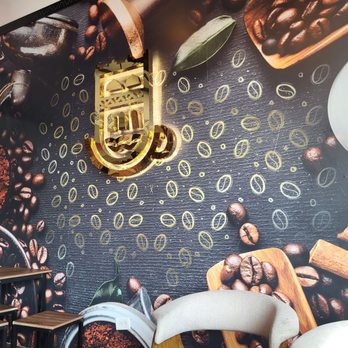 Finjan Cafe - Beautiful wall art - Coffee & Tea Near Me - Garden City, Michigan