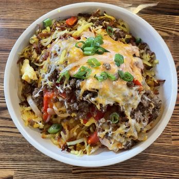 Spoonline Bistro - Burrito Bowl with Sausage - Wine Bars Near Me - Girdwood, Alaska