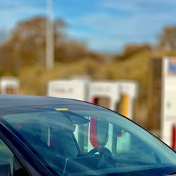 Tesla Supercharger - Kick in it