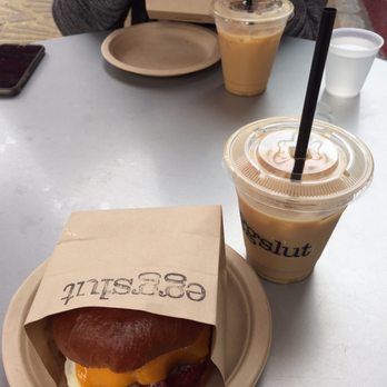 Eggslut - Bacon, Egg & Cheese, Cold Brew Coffee - Breakfast & Brunch Near Me - Los Angeles, California Eggslut - Bacon, Egg & Cheese, Cold Brew Coffee - Breakfast & Brunch Near Me - Los Angeles, California