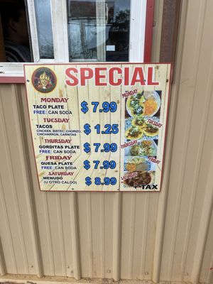 Menu photo 1 Tacos El Chicharito Jacksonville, TX Menu photo 1 Tacos El Chicharito Jacksonville, TX