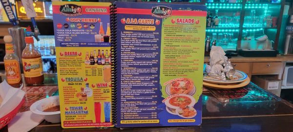 Menu photo 7 Amigo Cantina Greenville, AL