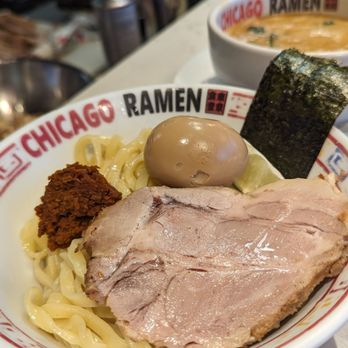 Chicago Ramen - Tsukemen with Pork Ribs & Egg - Ramen Near Me - Des Plaines, Illinois Chicago Ramen - Tsukemen with Pork Ribs & Egg - Ramen Near Me - Des Plaines, Illinois