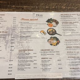 Menu Menu
